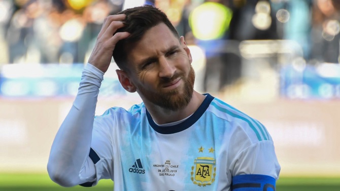 Messi Handed A Ban And Fine By CONMEBOL